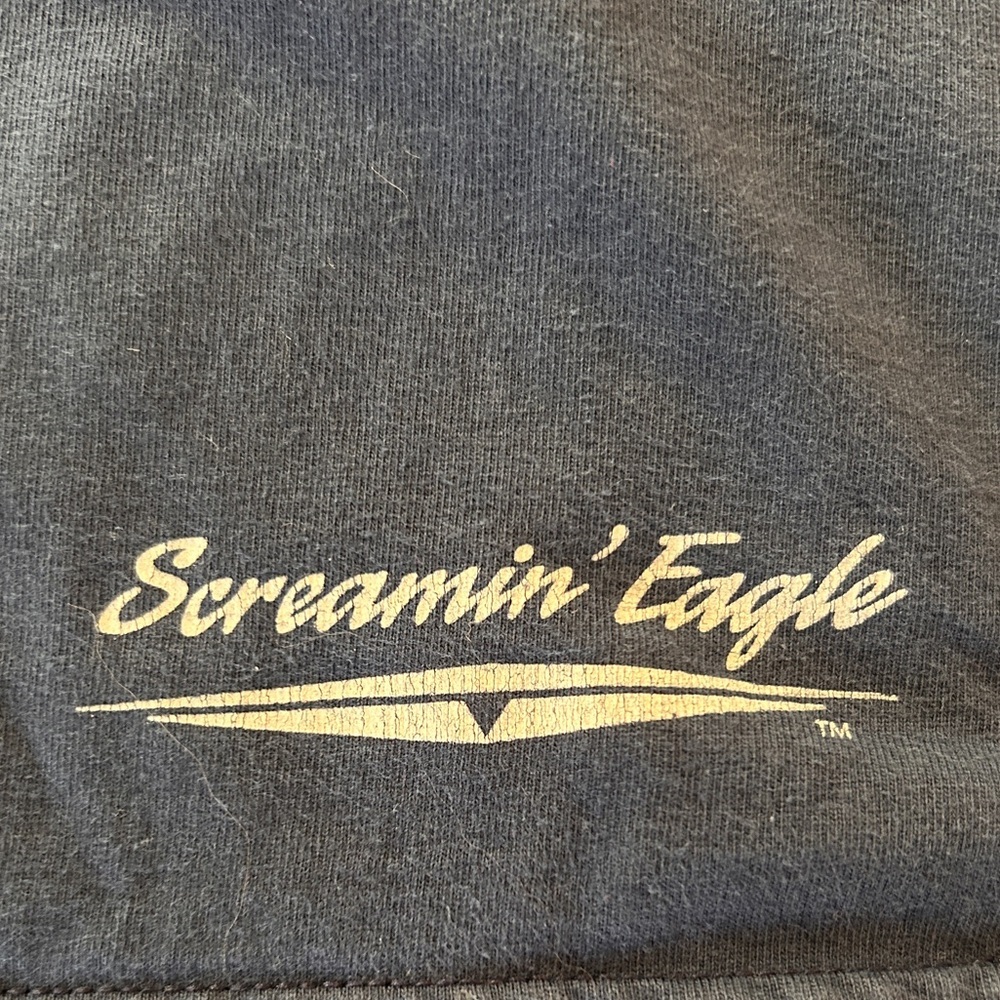 Vintage Screamin’ Eagle Harley Davidson Long Sleeve Graphic Tee - Picture 6 of 6